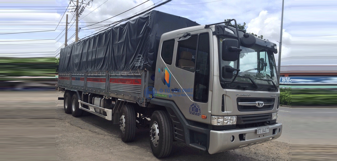 Xe tải Daewoo Prima 9 tấn nhập khẩu  Động cơ cummins 